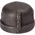 B&K 1/2 In. Malleable Black Iron Cap 521-403BG